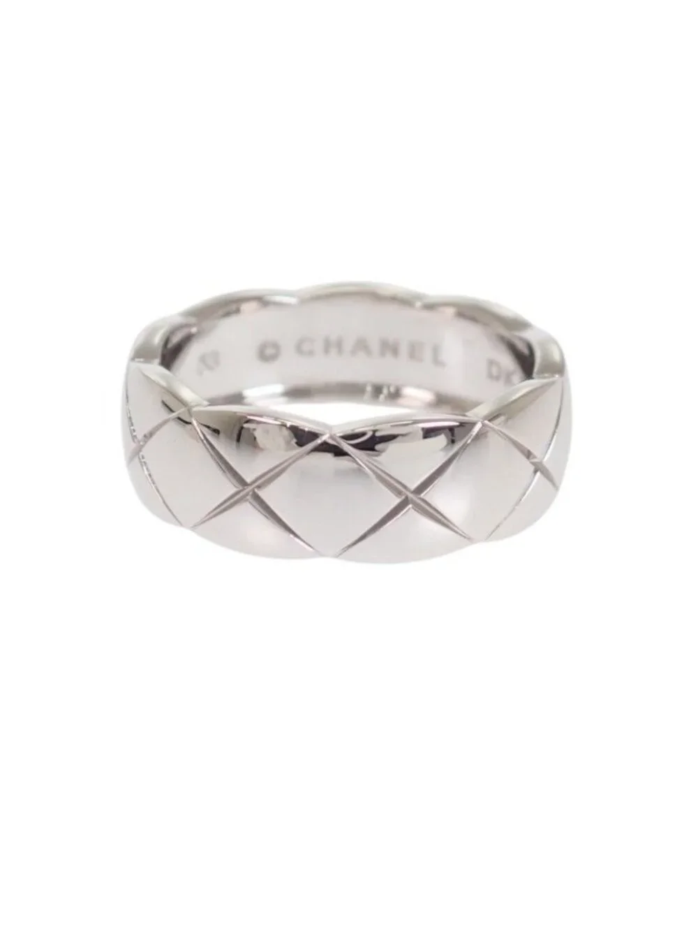 Chanel Coco Crush 53 Ring 18k White Gold